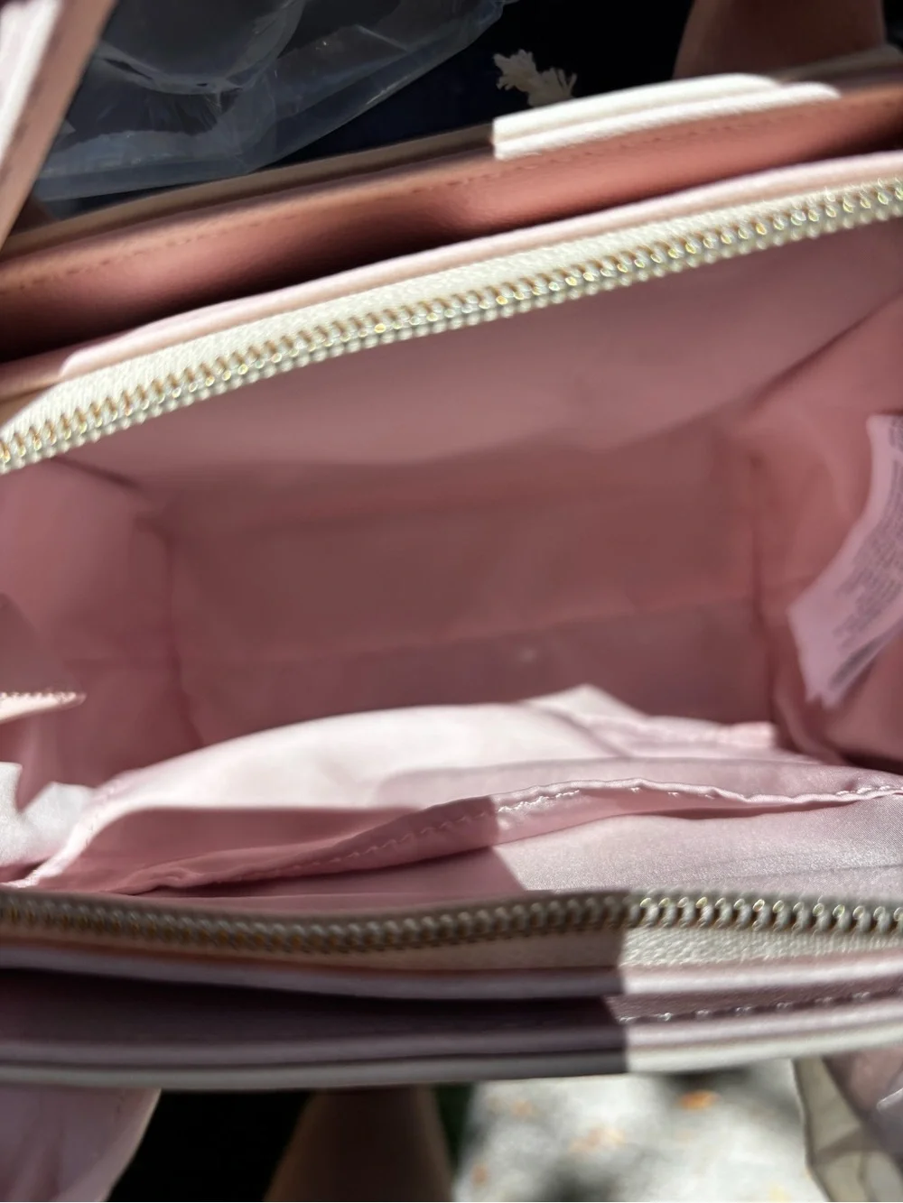 Disney Cream & Pink Marie Mini Satchel